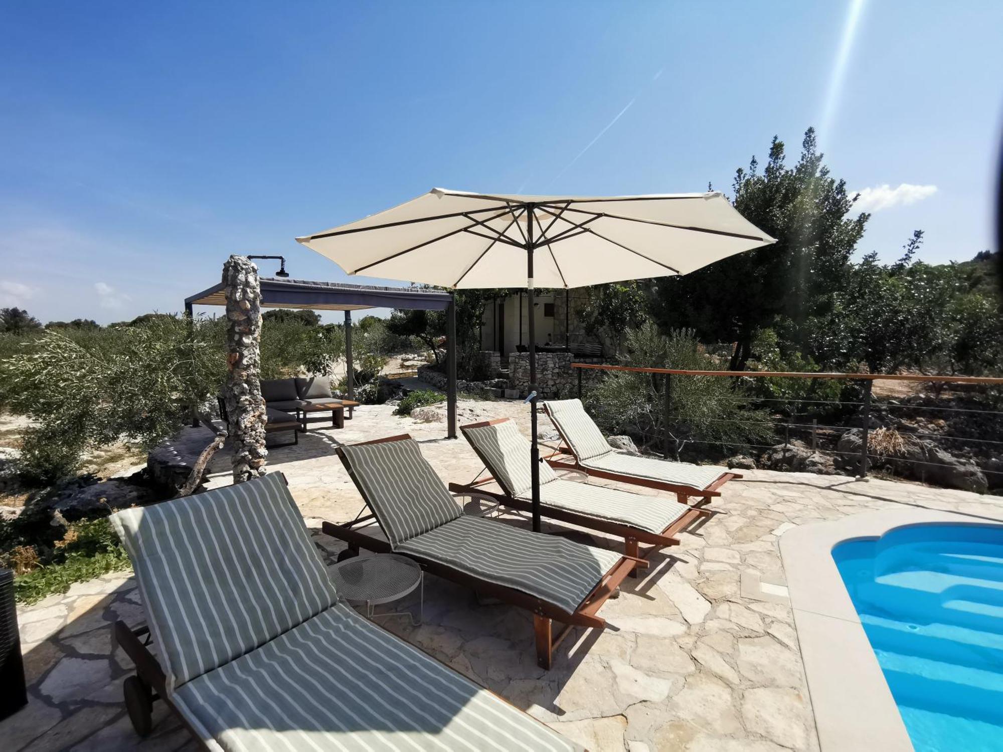 הוילה Škrip Robinson Crusoe Style House "Maslina" מראה חיצוני תמונה